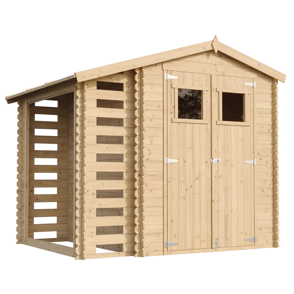 houten tuinhuis m386