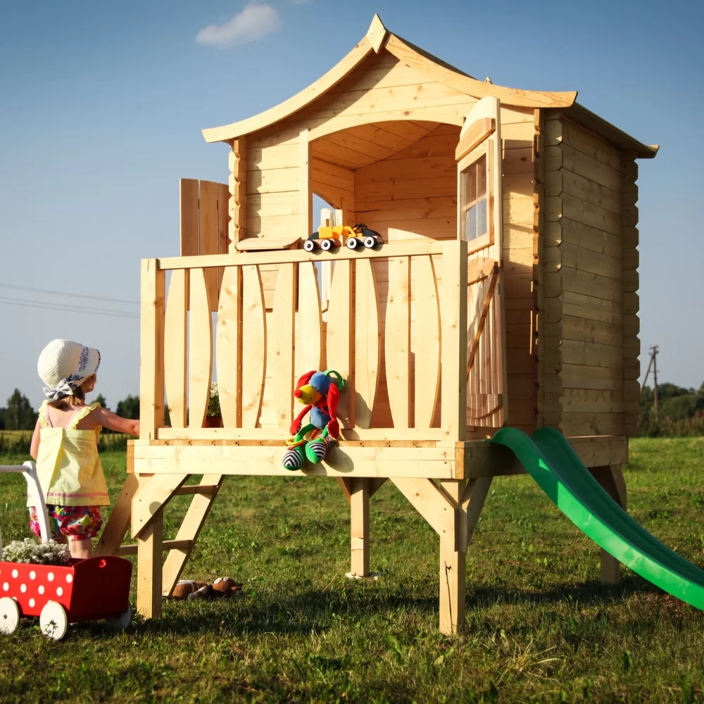 houten speelhuis m550a