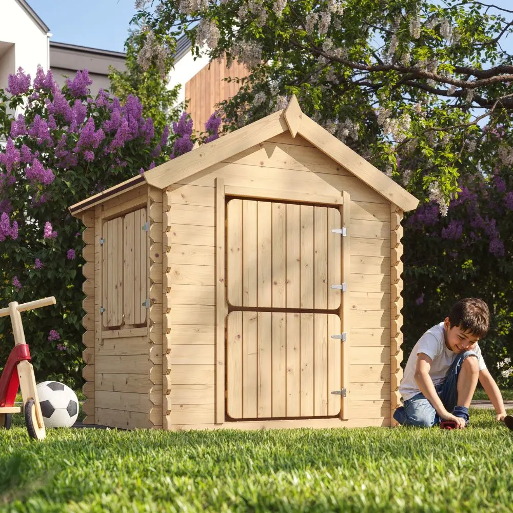 houten speelhuis m516