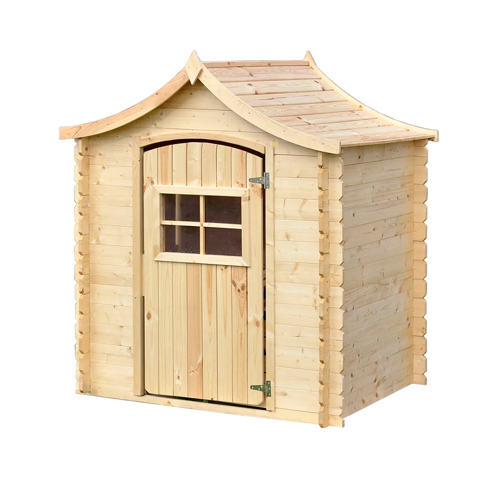 Houten Speelhuis M550 – 130 x 106 cm - Afbeelding 6
