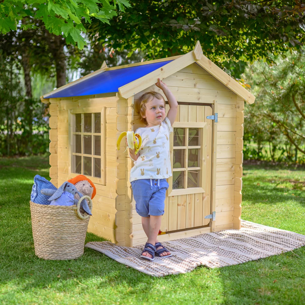 Houten Speelhuis M570 – 105 x 105 cm - Afbeelding 2