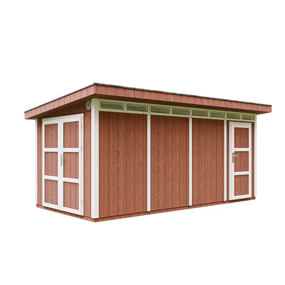 LP® SmartSide® panelen tuinhuis M905C – 236 x 486 cm – 12 m2 - Afbeelding 20