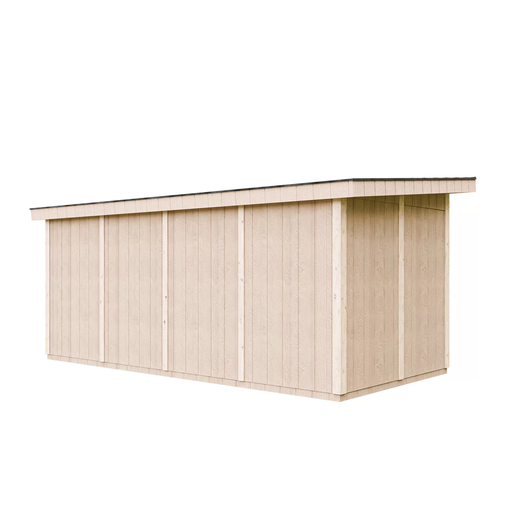 LP® SmartSide® panelen tuinhuis M905C – 236 x 486 cm – 12 m2 - Afbeelding 12