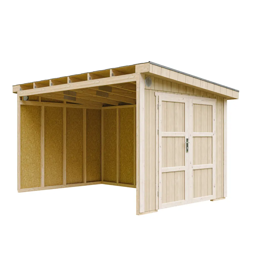 LP® SmartSide® panelen tuinhuis M939B – 236 x 368 cm – 9 m2 - Afbeelding 6