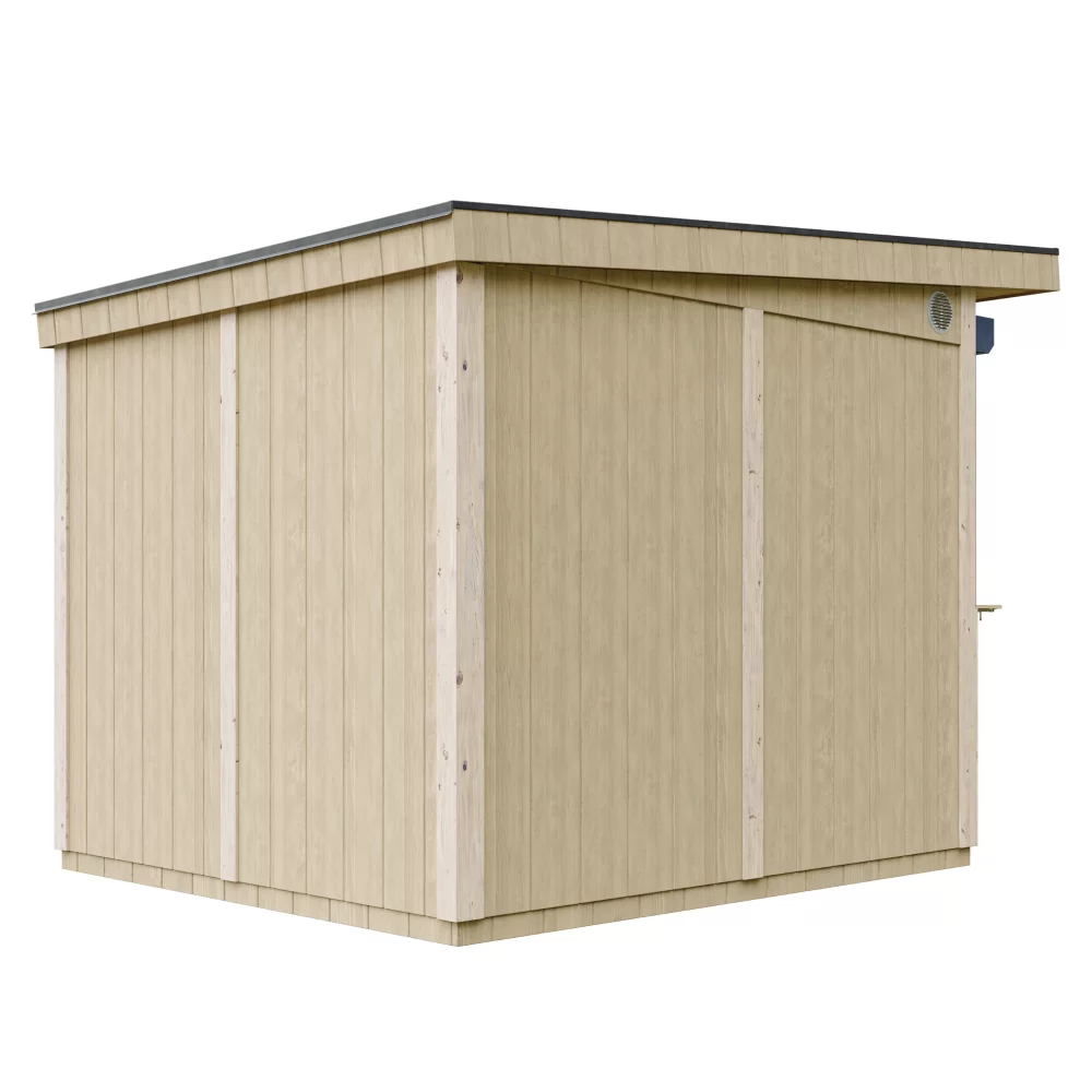 LP® SmartSide® panelen kiosk M950 – 236 x 250 cm – 6 m2 - Afbeelding 3
