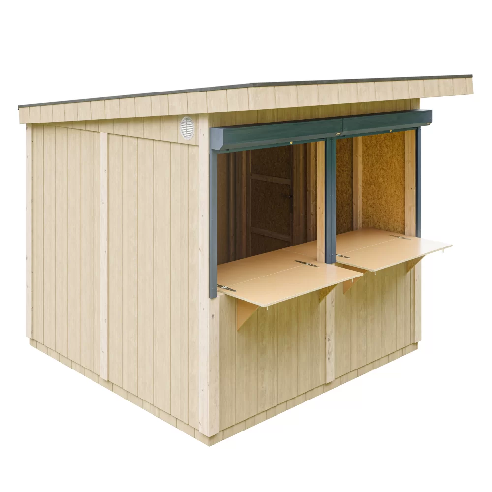 LP® SmartSide® panelen kiosk M950 – 236 x 250 cm – 6 m2 - Afbeelding 7