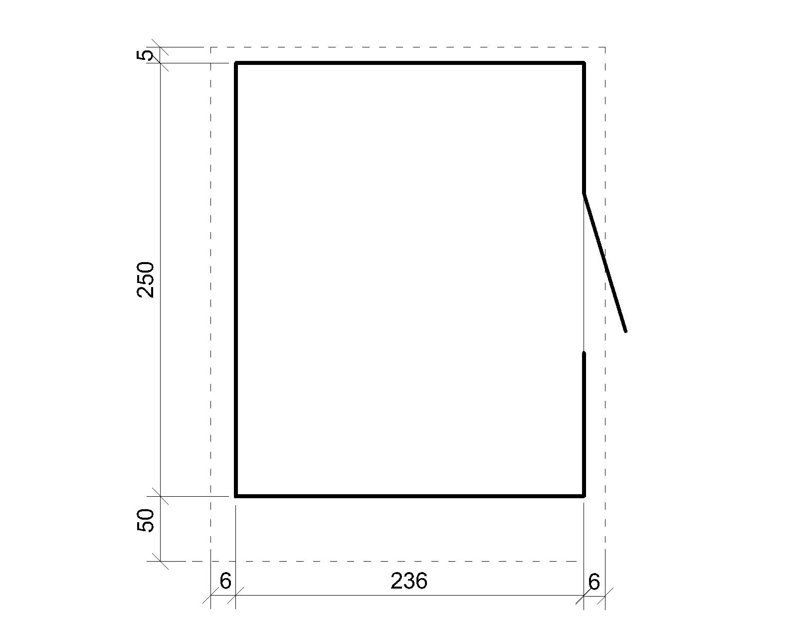 LP® SmartSide® panelen kiosk M950 – 236 x 250 cm – 6 m2 - Afbeelding 11