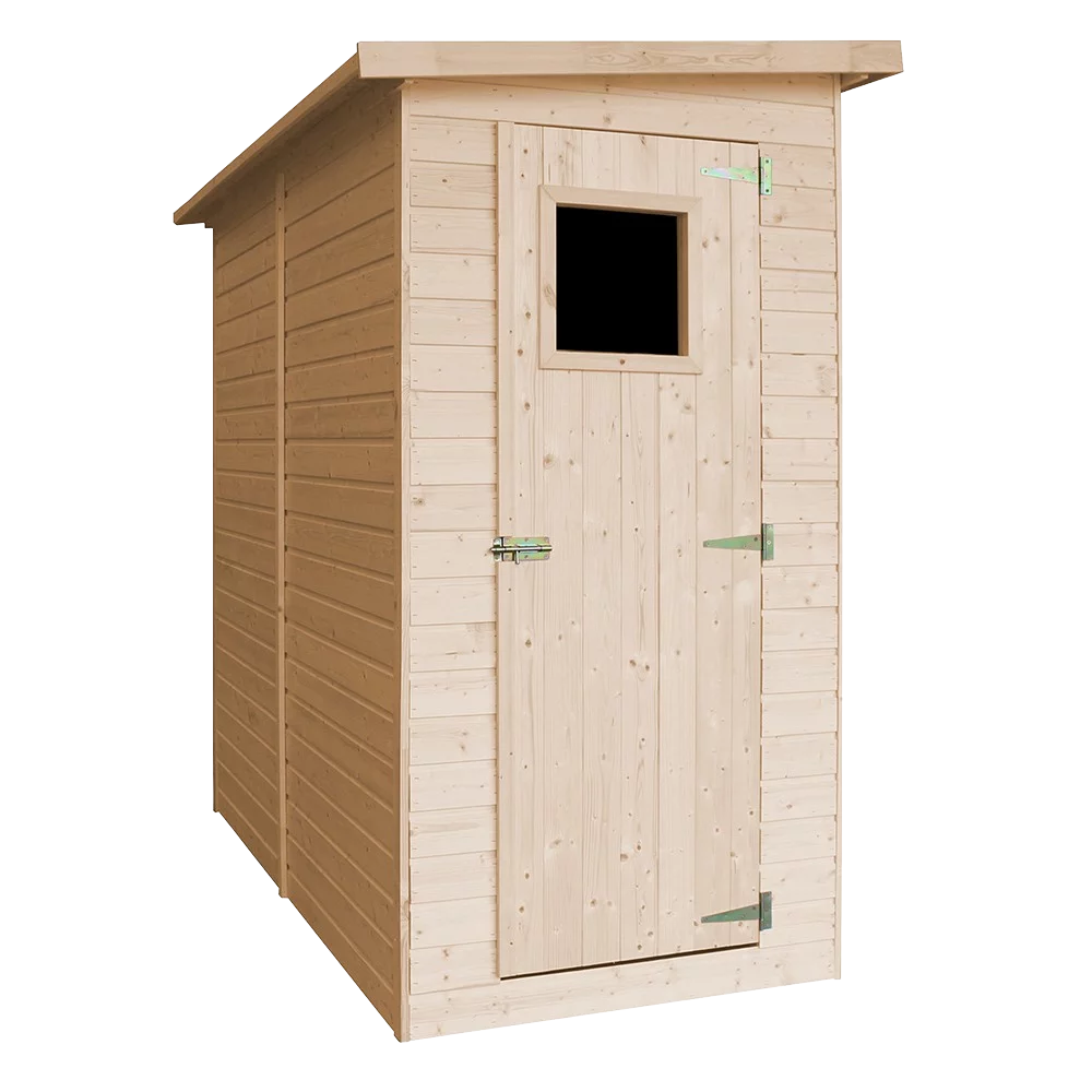Houten tuinhuis M348A – 205 x 101 cm – 2 m2 - Afbeelding 2