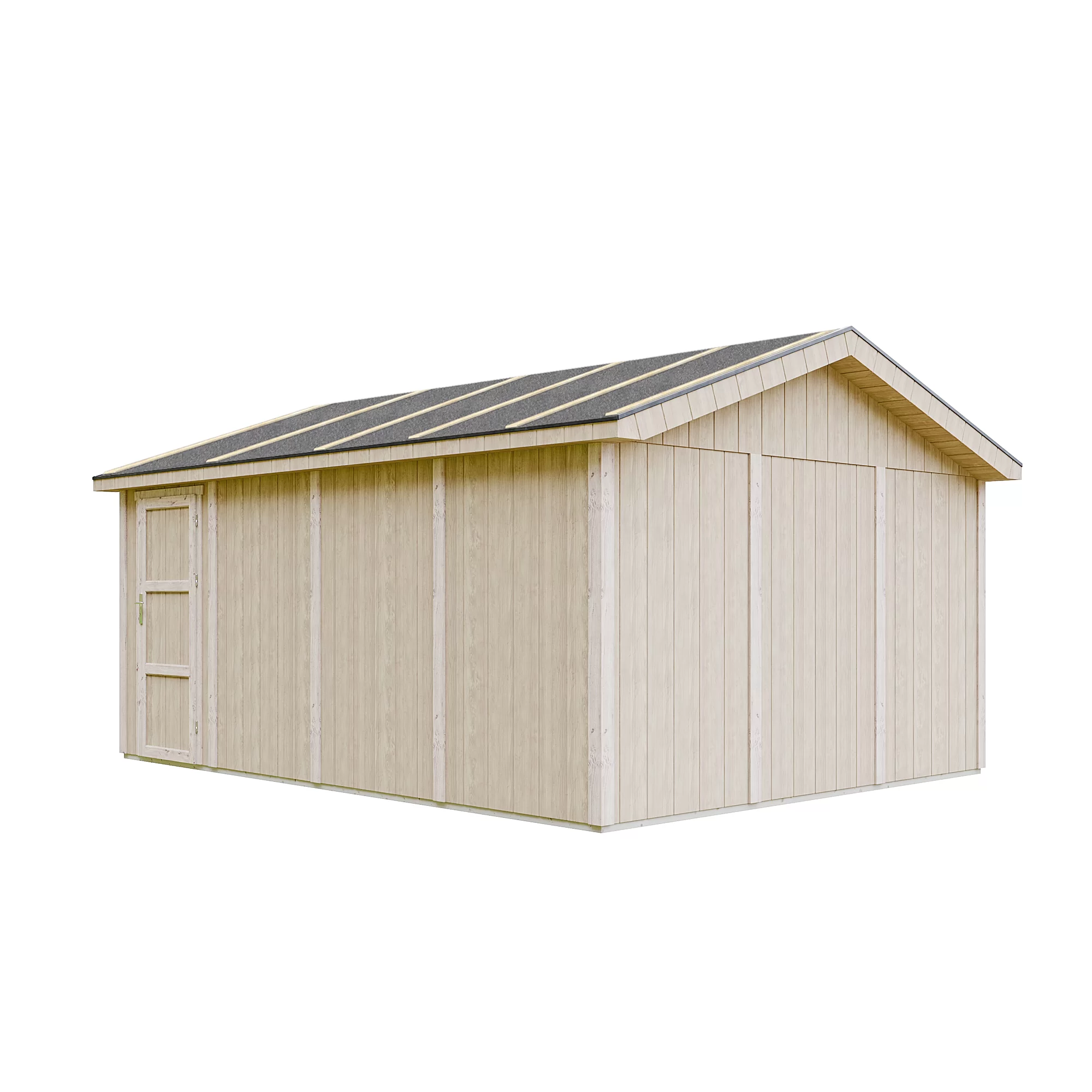 LP® SmartSide® panelen garage M991B – 354 x 486 cm – 17 m2 - Afbeelding 5
