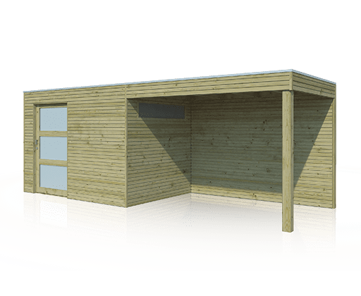 Abris de jardin 28 mm