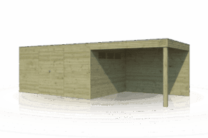Gartenhaus QB III EXT 720x300 - 7203EXT300
