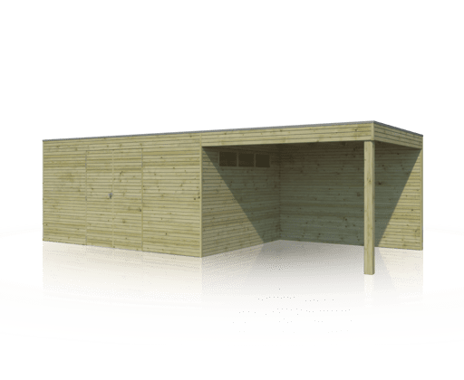 Gartenhaus QB III EXT 720x300 - 7203EXT300