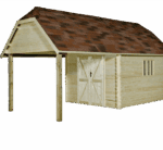 Gartenhaus Oxford 355x650 - 3504EXT