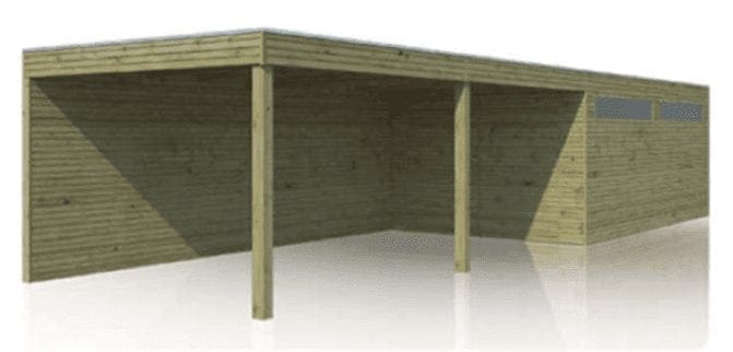 Gartenhaus QB III DEXT 1020x300 - 7203EXT600 – Bild 7