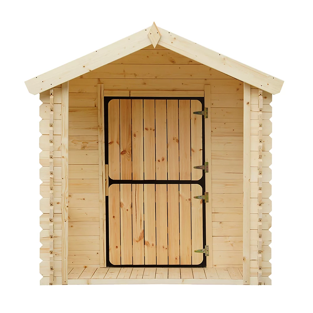 Holz-Spielhaus M501 für Kinder – 130 × 164 cm – Bild 5