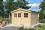 Woodlands Gartenhaus Zurich 9005P Blockbohlen – 295 × 205cm
