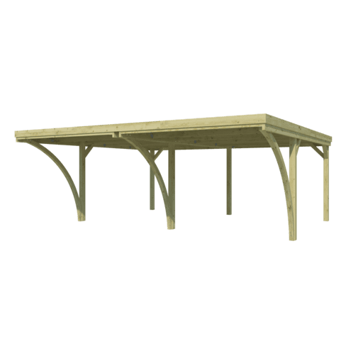 Gardenas Carport Capri CPTCAP – 594×552 cm