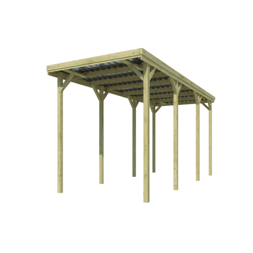 Woodlands Carport Mobilhome CPTMOB – 307×797 cm