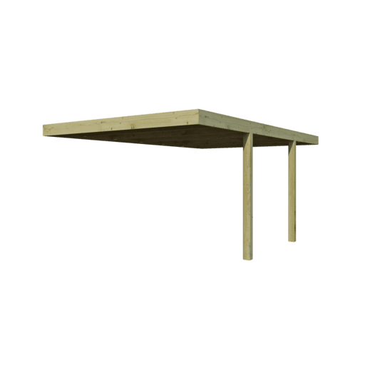 Woodlands Carport QB Anbau CPTQBA – 307×554 cm
