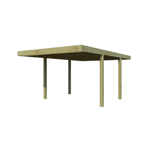 Woodlands Carport QB CPTQB – 307×554 cm