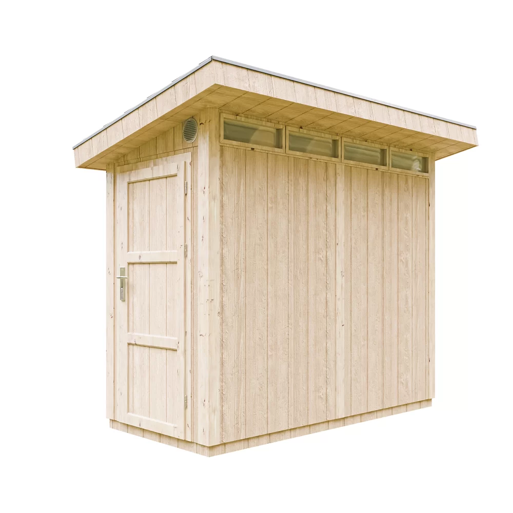 LP® SmartSide® Gartenhaus M901 – 118 × 250 cm – 3 m²
