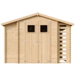 Holz-Gartenhaus M389 Blockbohlen – 312 × 200 cm – 6 m²