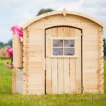 Holz-Spielhaus M505 für Kinder – 130 × 106 cm