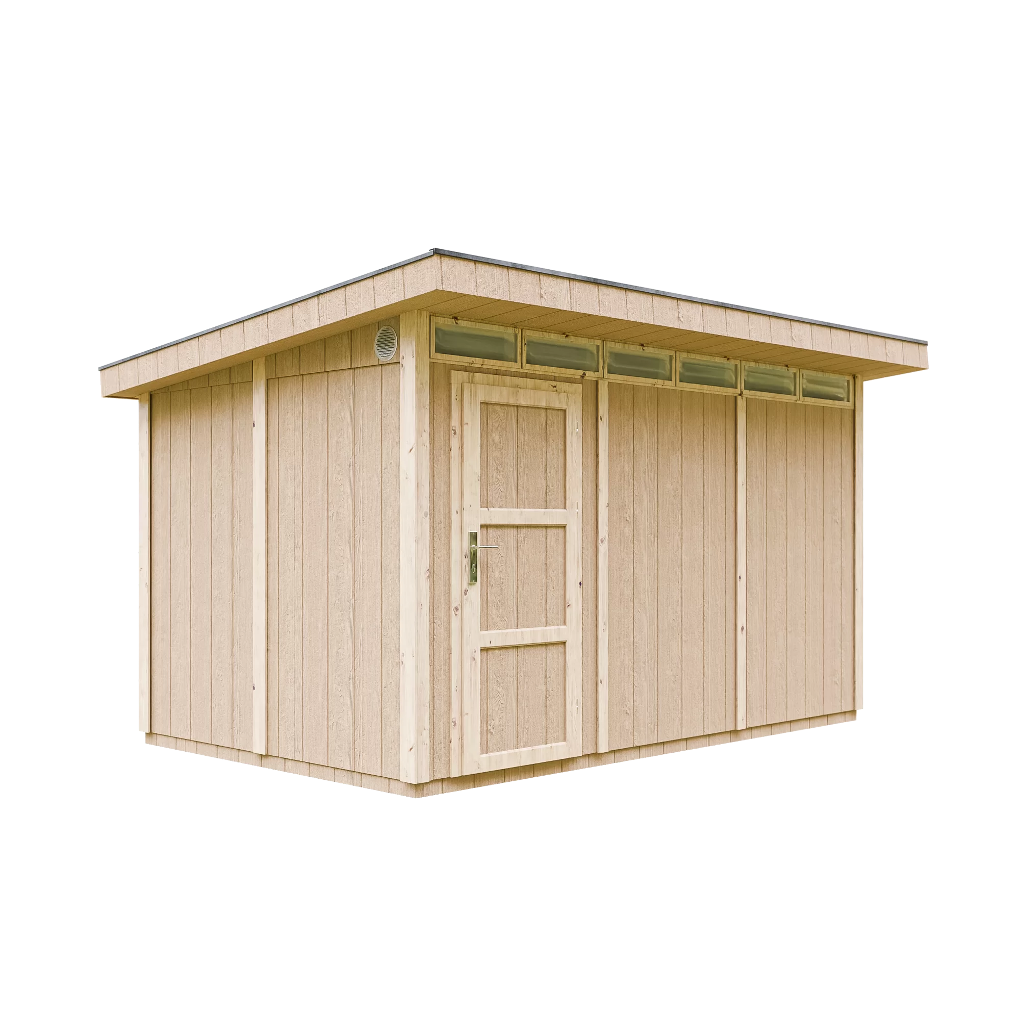 LP® SmartSide® Gartenhaus M904 – 236 × 368 cm – 9 m²