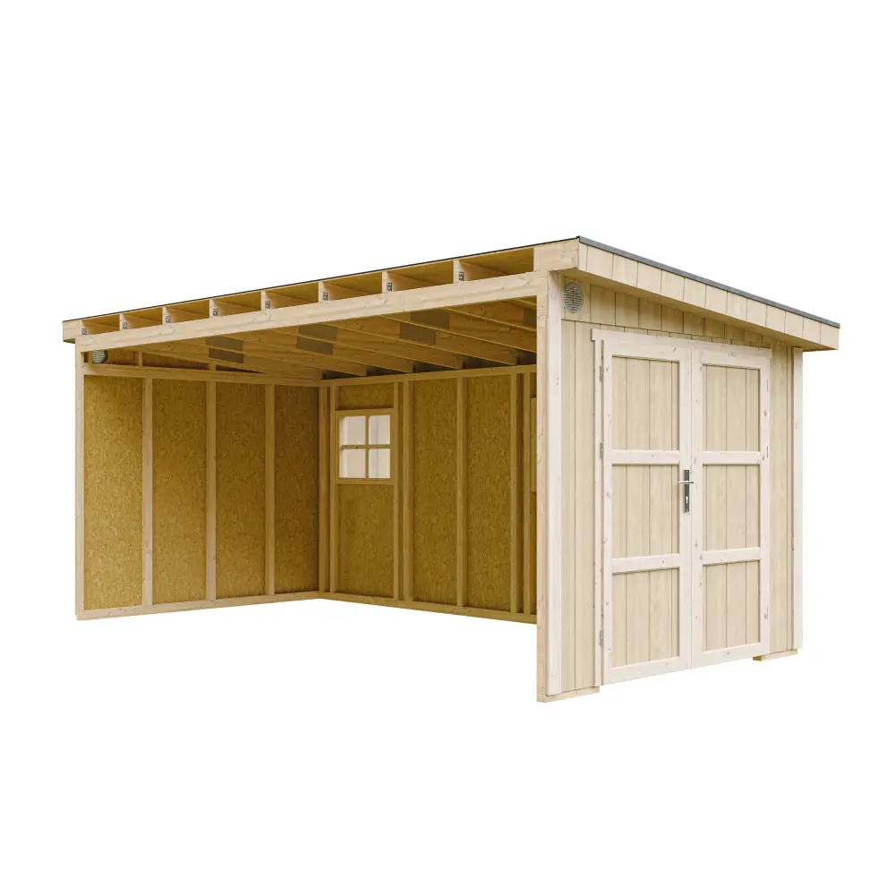 LP® SmartSide® Gartenhaus M940B – 236 × 486 cm – 12 m² – Bild 4