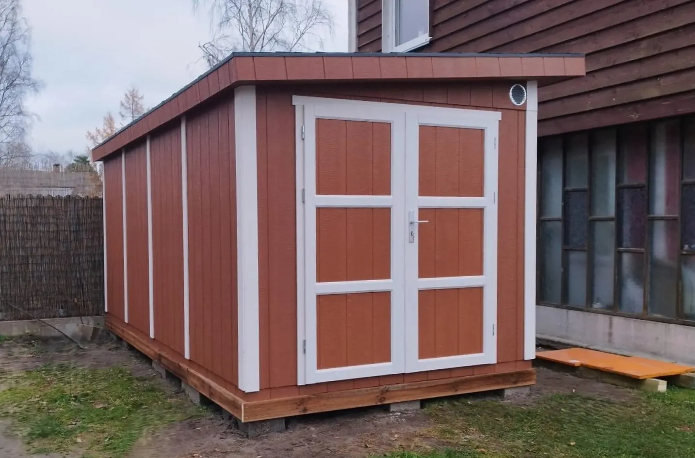 LP® SmartSide® Gartenhaus M905C – 236 × 486 cm – 12 m² – Bild 2