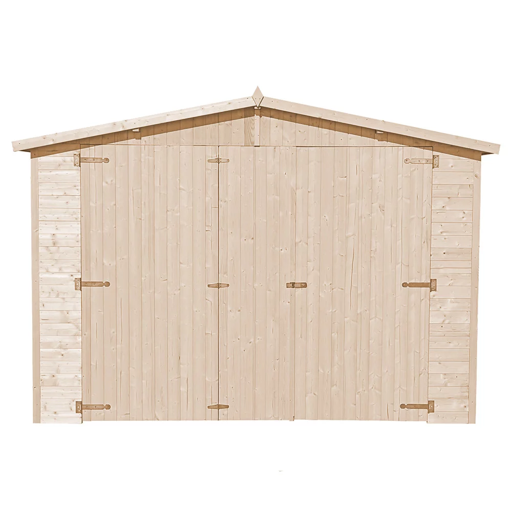 Holzgarage M102 – 591 × 303 cm – 17,91 m² – Bild 3