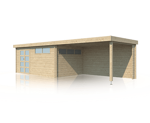 Tuinhuis Modern XL 905x295 -4601EXT400ISO