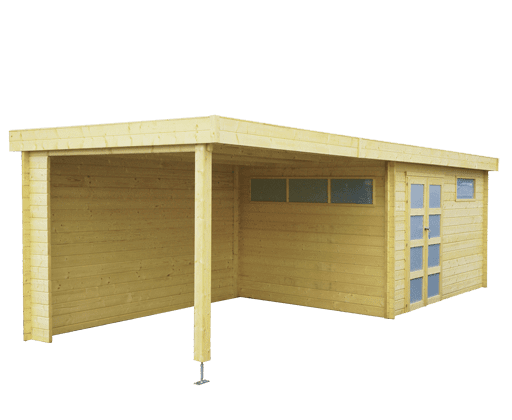 Tuinhuis Modern XXL 905x385-4602EXT400ISO