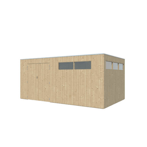 Tuinhuis QBV 500 x 298 brede latjes - 8114