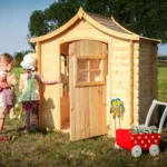 Houten Speelhuis M550 – 130 x 106 cm