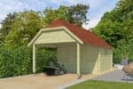Tuinhuis Oxford 355x650 - 3504EXT