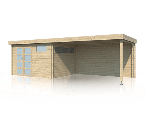 Tuinhuis Modern S 755x295 - 4605EXT400ISO - Afbeelding 3