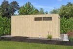 Tuinhuis QBV 500 x 298 smalle latjes - 8314