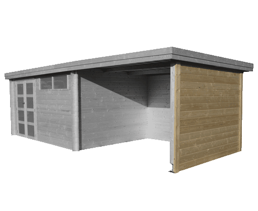 Tuinhuis Oregon 595x295 - 3702EXT300 - Afbeelding 6